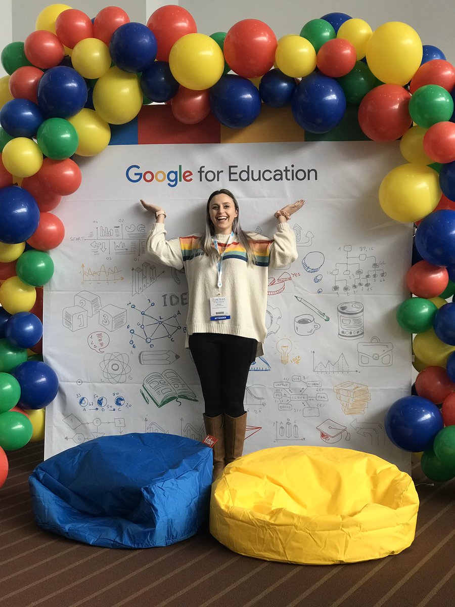 NBD just out here causally being the poster child for #GoogleEDU #PETEANDC