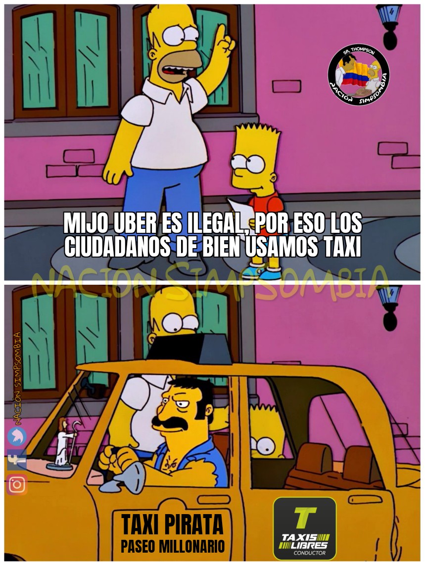 NSimpsombia's tweet photo. Me temo que voce no entiende el mierdero de esta situacao.
- Sr Thompson -
#Ubercolombia https://t.co/htW5o2urh6