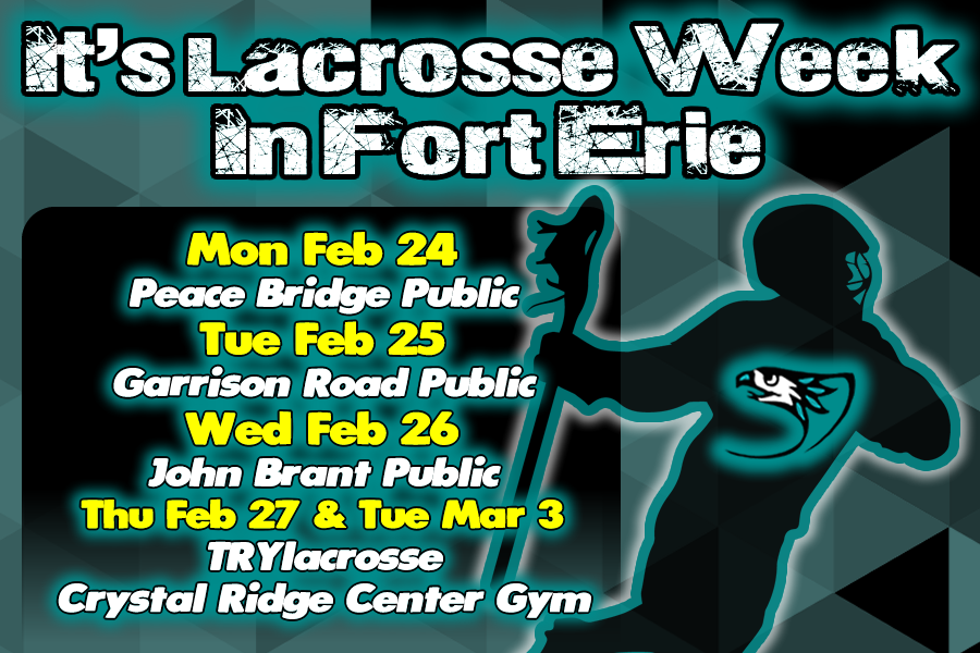 It's lacrosse week in Fort Erie! We'll see you out at the schools and arenas with Fort Erie Minor Lacrosse and the Ontario Lacrosse Association! <a href="/TownOfFortErie/">townofforterie</a> <a href="/OntarioLacrosse/">Ontario Lacrosse</a> #DefendTheFort #PlayLacrosse