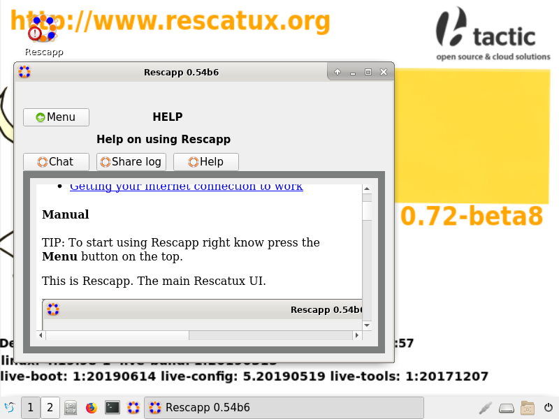 rescatux's tweet photo. Rescatux 0.72-beta8 is available.

Please note that without your feedback at https://t.co/HR1RLehxzD I cannot improve it.

Find all the release details at: https://t.co/nuvWCtYH0T

Thank you. https://t.co/xjsjkFvqMg