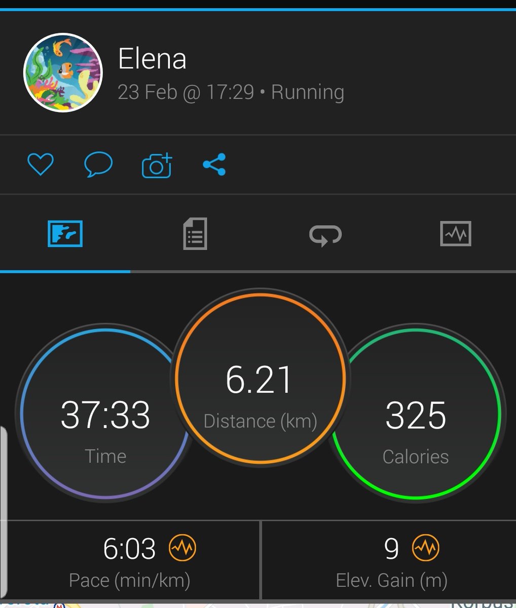 I was sruggling with motivation to go for a run today as it was wet outside. In the end I forced myself to do it.

Surprisingly #running was pretty easy so I pushed to the 6km mark, and I actually enjoyed it. Slower pace must've had something to do with it 🤣