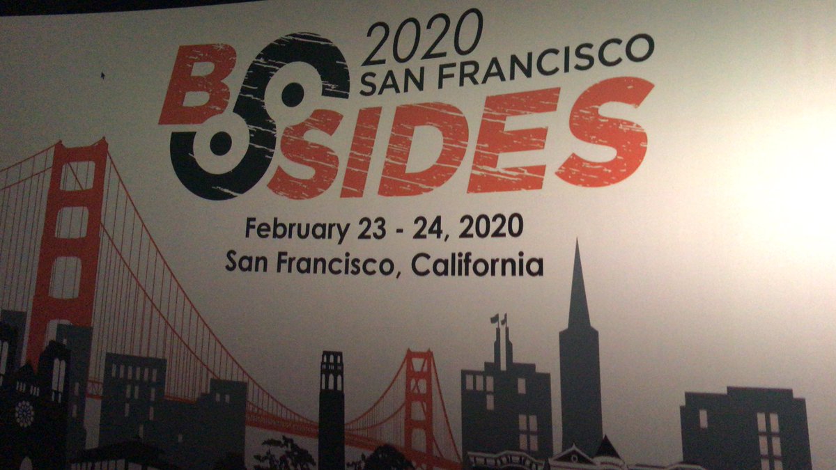 devinertel's tweet image. Wow 10th Anniversary of #BSidesSF 👏. Realizing I’ve been coming to this for 10 years.