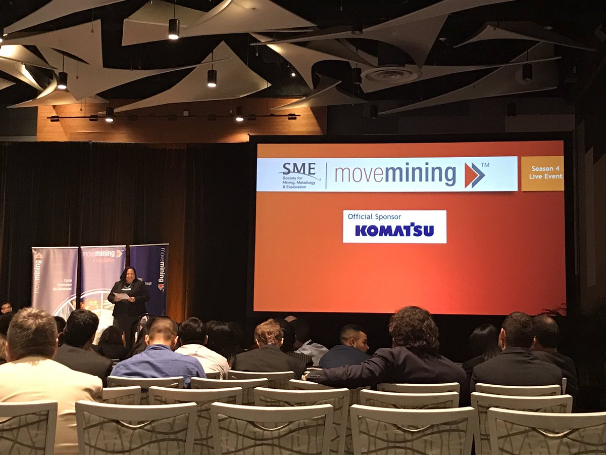 AilbheGoodbody's tweet image. The winners of the #MoveMining competition at @smecommunity’s #MineXchange conference will be announced shortly!