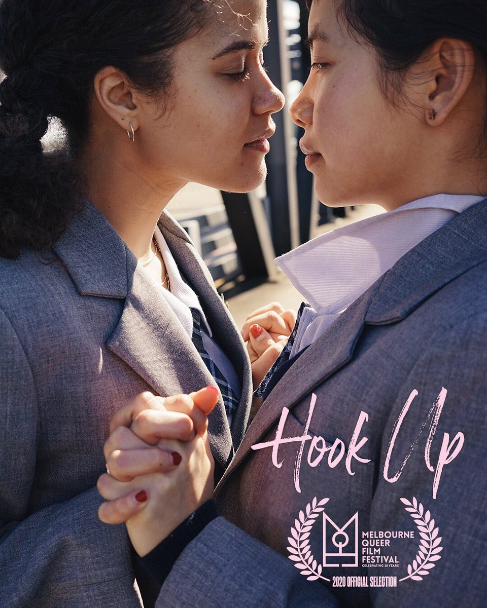 MarenSmith's tweet photo. Excited that ‘Hook Up’ will be premiering on opening night of @mqff on their 30th anniversary ahead of #GayChorusDeepSouth, as well as screening in competition at their Australian Short Awards next month 💋 https://t.co/BT6ilL70zq