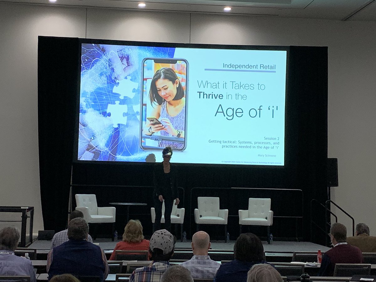 AdvancingRetail's tweet photo. Getting Tactical
80% of #Retailers are only using ~20% of the capability of the technologies they’ve purchased
Mary Scimone, Strategic Retail Industry Leader w/25+ years of Experience
The CART Event @TheNGAShow
#ngashow20 #ngashow2020 #nga2020 #retail #technology #paceofchange https://t.co/0jbCGzXLq8