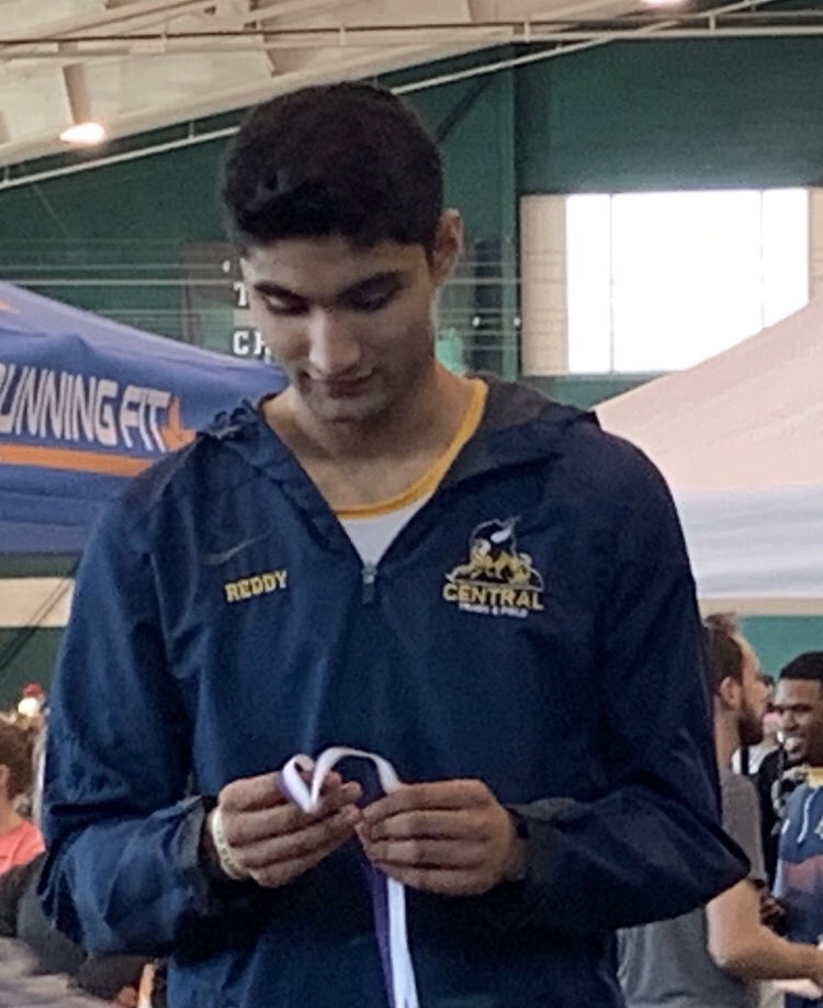 WlcTrack's tweet photo. Congrats to Senior @Akshay_Reddy02 on his All-State finish in the 800m run @mitstrack Indoor State Meet. https://t.co/MOUhbPgX15