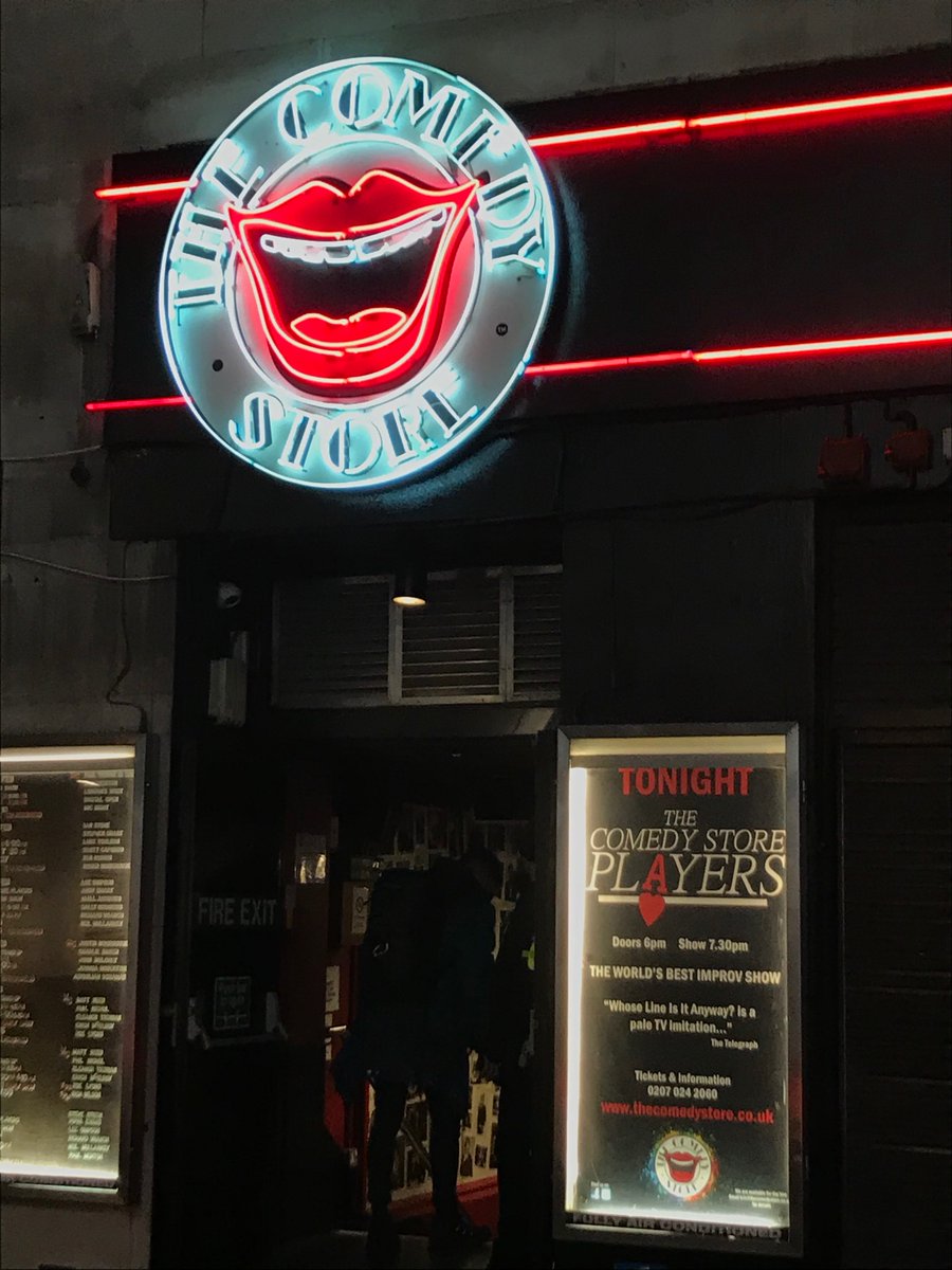 Johnnyohonson's tweet photo. My face actually hurts from laughing so much. That was bloody brilliant @comedystoreuk ❤️❤️❤️ https://t.co/SrgLpy091a