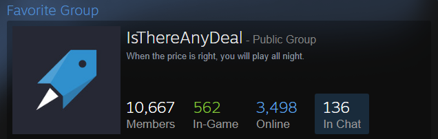 _DennisLong's tweet photo. @IsThereAnyDeal 
@Steam https://t.co/WPjtMANA7o