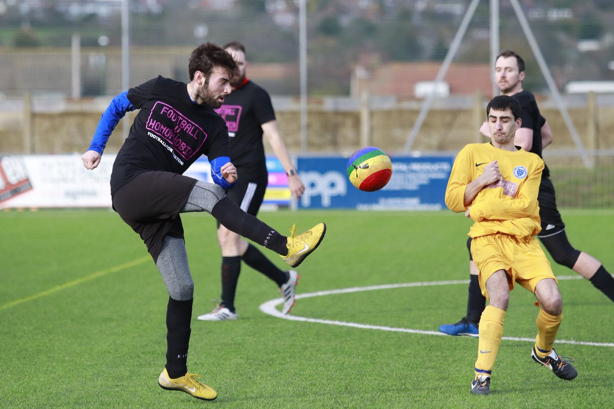 JadeHarker01's tweet photo. Football v Homophobia 🏳️‍🌈 |

Two really competitive but friendly fixtures between @team_blagss and  @SussexCountyFA today! More photos to follow soon! ⚽ #ForAll @FvHtweets https://t.co/RSSVA597U9