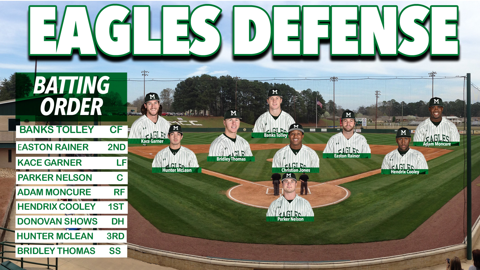 MCC Eagles Baseball ⚾️ 🇺🇸 on Twitter "The final game of the day is