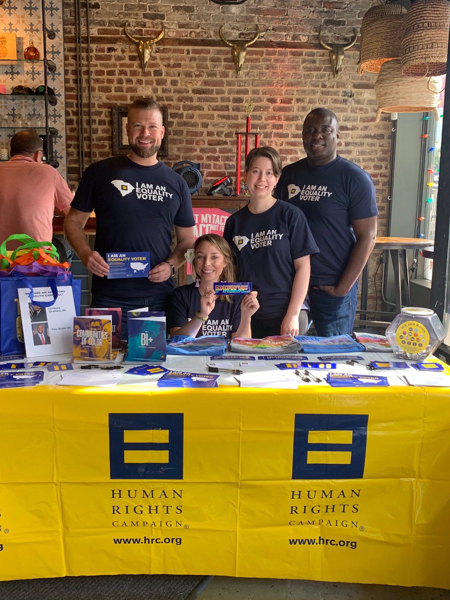 HRC is in South Carolina ahead of the primary.