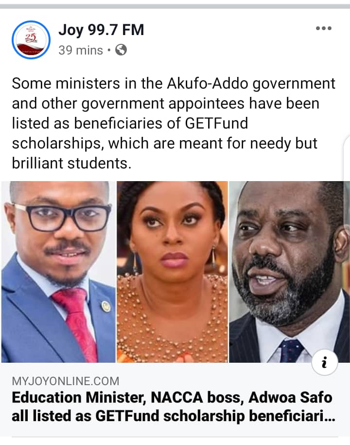 Morganjoshua12's tweet photo. The Ghanaian needy but Brilliant Minister of the year
#NeedyButBrilliantMinister
@NAkufoAddo @JOYNEWSONTV @utvghana @tv3_ghana @metrotvgh 
@Joy997FM @asempa947 @thenanaaba @USATODAY https://t.co/4T6Gaq6K8X