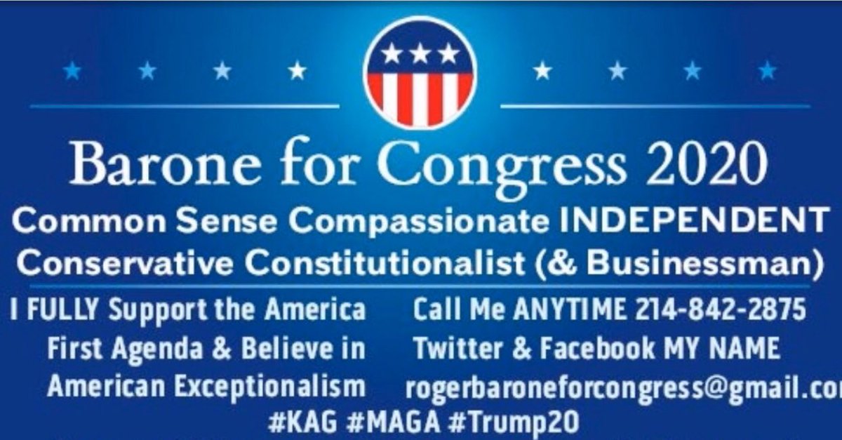 RogerBarone's tweet photo. .@TheDemocrats have self-destructed due to hate &amp; @AOC wing. Independents &amp; “normal” Dems will vote #Trump2020 💯%🇺🇸

@realDonaldTrump @POTUS @DonaldJTrumpJr @EricTrump @IvankaTrump @FoxNews @NickAdamsinUSA 
@seanhannity @ballotpedia
#WalkAway #KAG #MAGA

https://t.co/r7Cgb1zQUB https://t.co/zekrSxylS4
