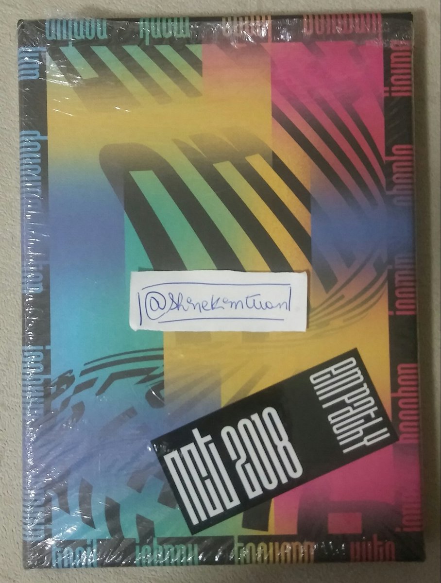 tradingcardkpop's tweet photo. 💌 VENDA 💌

Grupo: NCT 

✔️ Empathy versão dream
- CD nunca rodado
- Perfeito estado, ainda no plástico da embalagem original
- Card do Jungwoo
- Desenho do Jisung 
- Encarte com as letras das músicas

R$ 105,00 - frete incluso

✔️ Contato: @shinekimtuan

#tradingcardkpopBR https://t.co/Ig2fyaGHne
