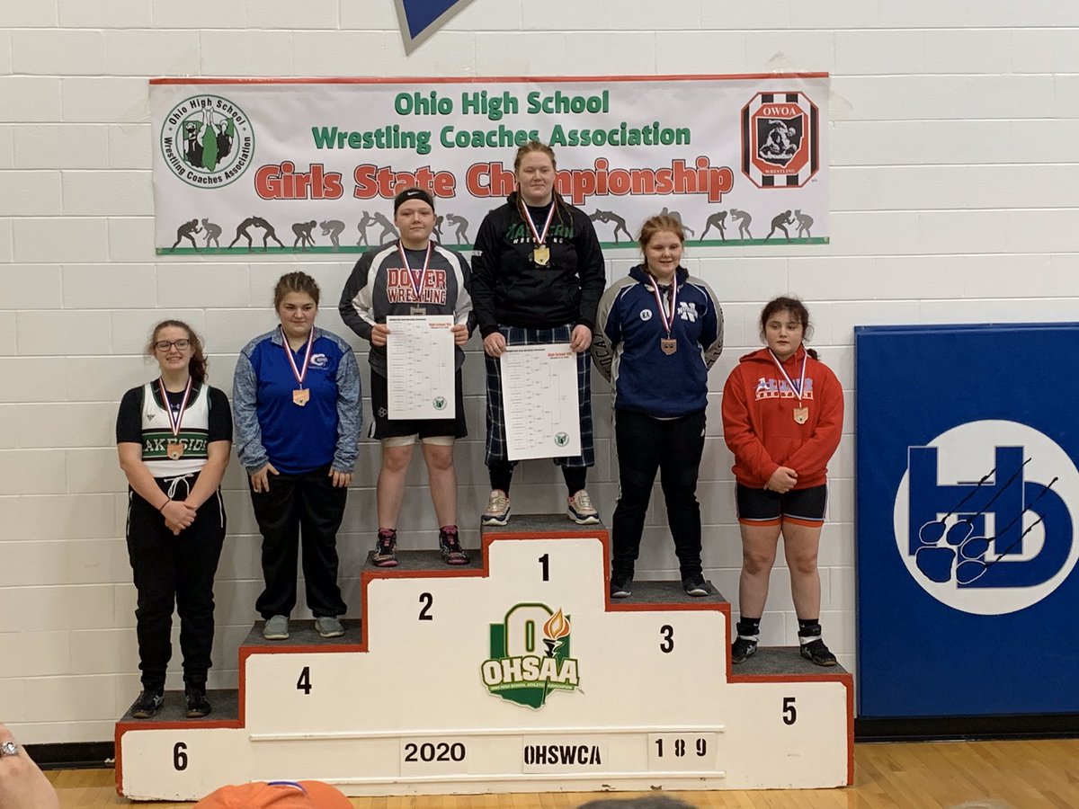greeneviewsport's tweet photo. STATE CHAMP 
Congrats  Ellie Harlow on winning Girls State Wrestling and Karlie Harlow finished 4th.  Great Job. Go Rams https://t.co/TJ3DIXcPpW
