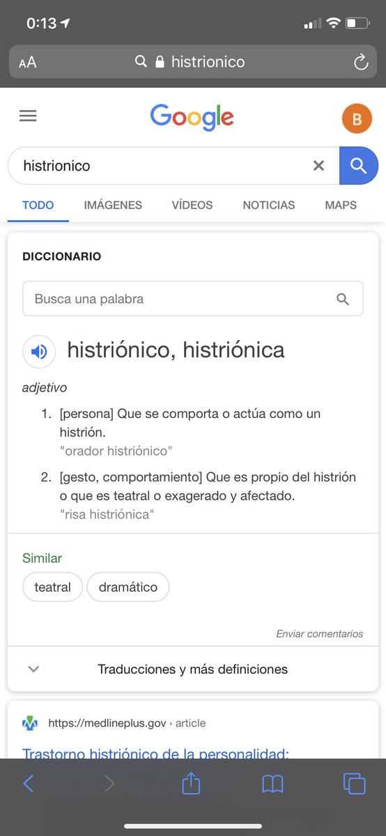 macarritx's tweet photo. España entera después de que Sam use la palabra histrionico  #OTGala6 https://t.co/HUfHVnhRcs
