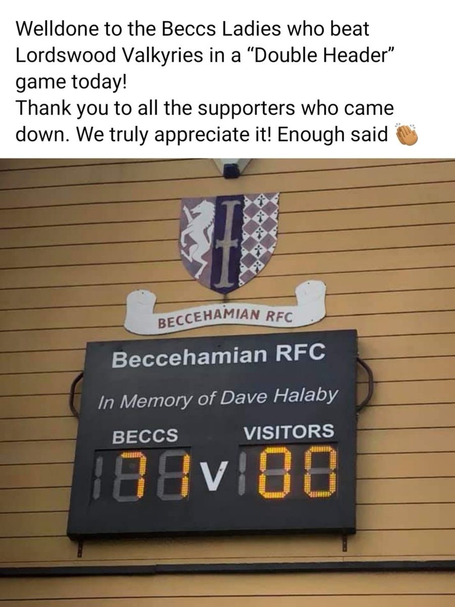 Beccehamian Ladies tweet media