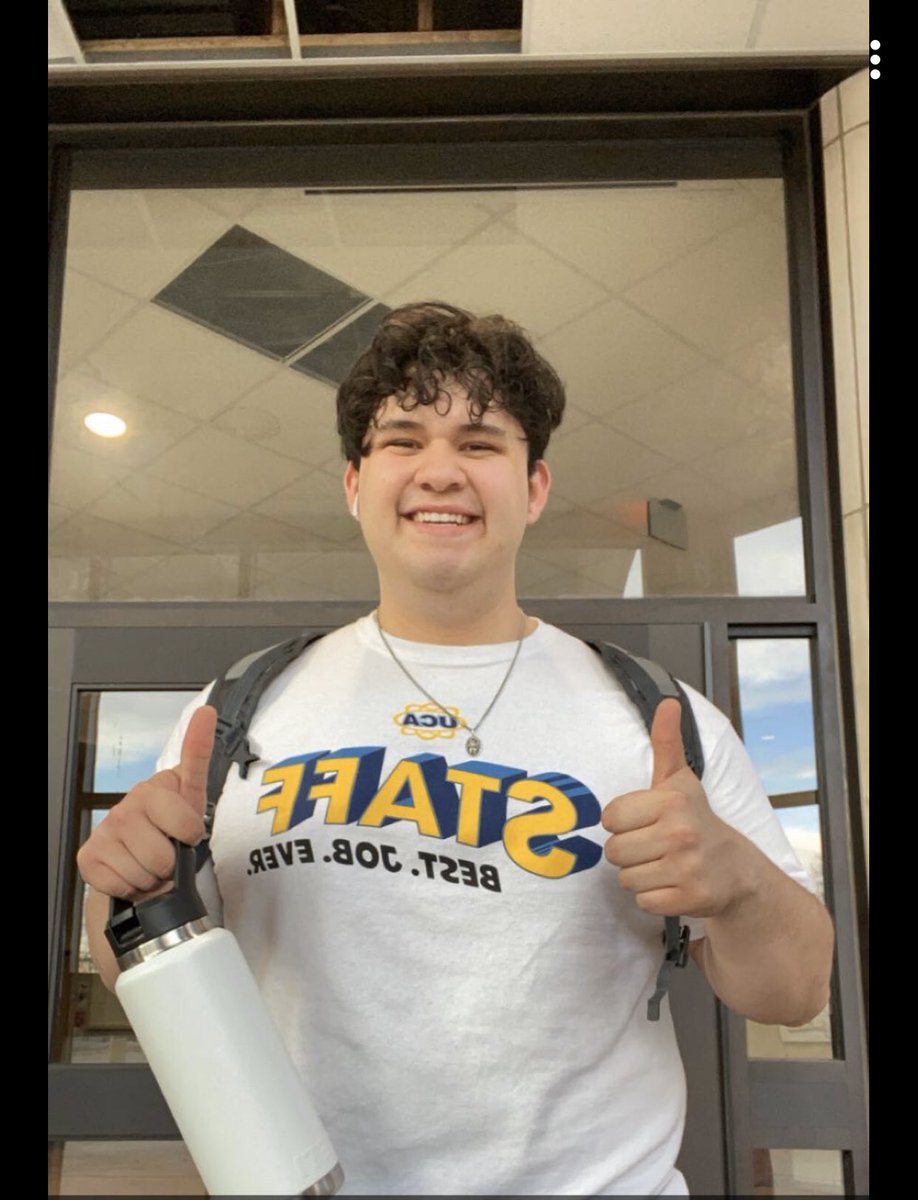 To say we are proud seems so dull!!! <a href="/isayahishere/">Isayah Chavez</a> we are elated with pride and excitement for you! <a href="/UCAupdates/">UCA</a> you are getting one amazing staffer!! #EmporiaProud