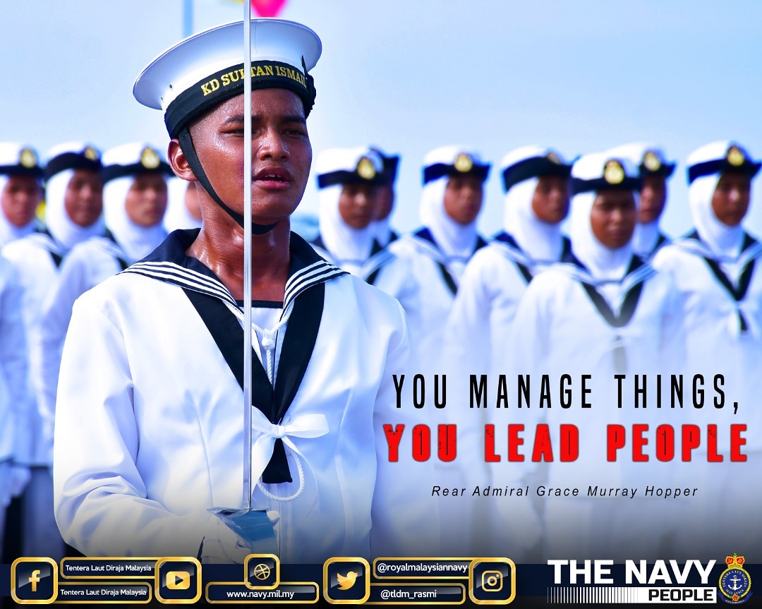 Royal Malaysian Navy On Twitter Manager Vs Leader Which One Are You Navyquotes