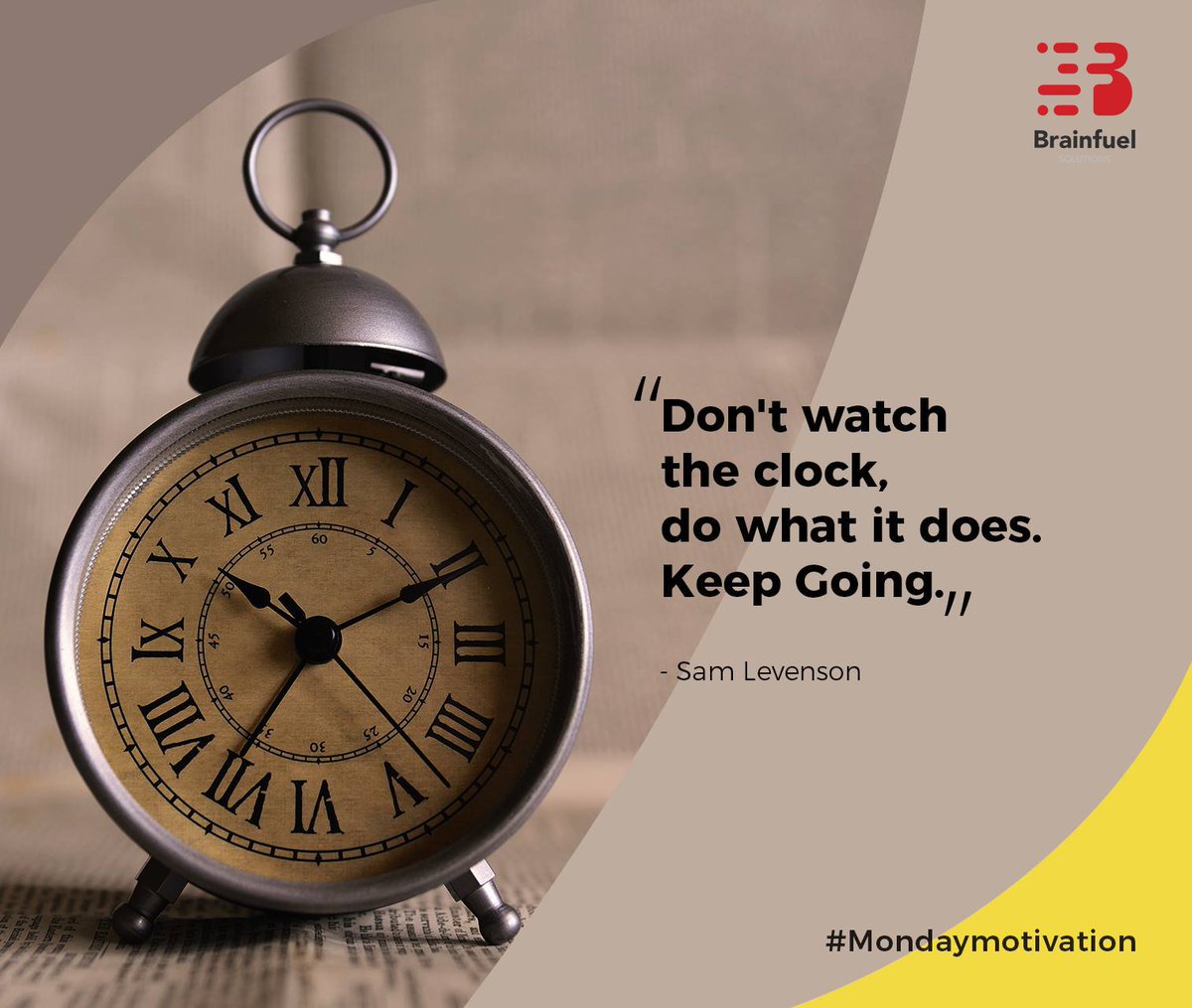 BrainfuelSolut1's tweet image. If you are struggling, keep going, if things are great, keep going, the clock will never stop and neither should you.
#clock #clocksonthestove #clocktickin #clockgears #clockworkghost #clocks #clockworkbeats #clockmaker #clockvintage #mondaymotivation #motivation #motivationwords