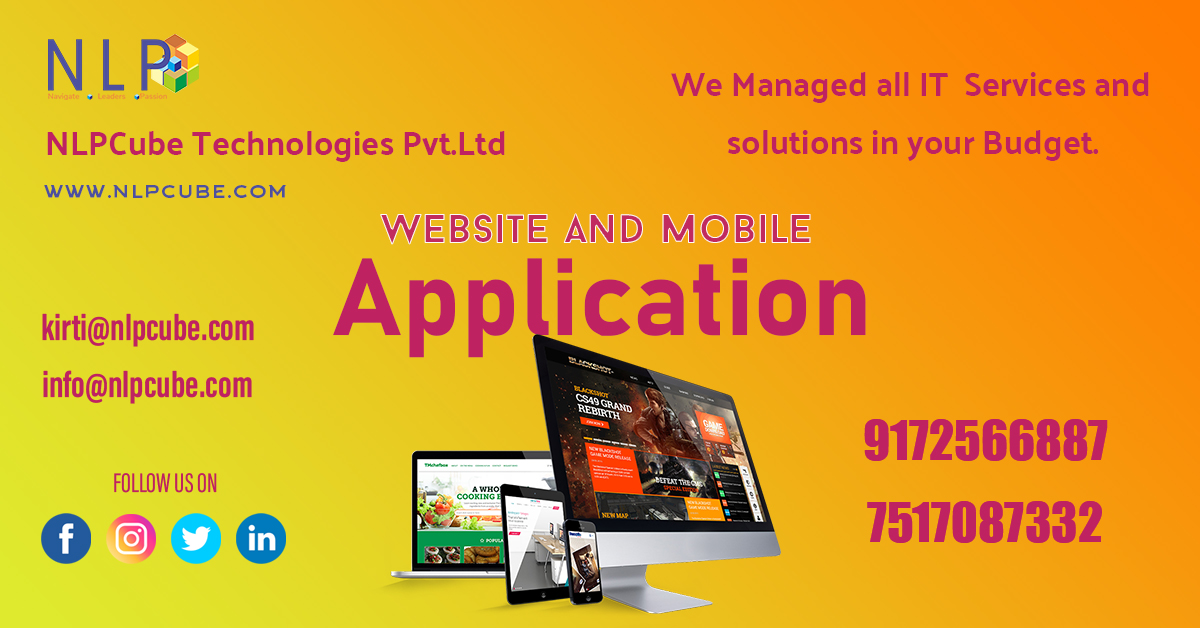 cube_nlp's tweet image. #NLPCube Technologies #Services Provides Website and Mobile Application A mobile app is a software application developed specifically for use on small, wireless computing devices, such as smartphones and tablets.#Solutions in your Budget.#Contact On:9172566887, 7517087332.