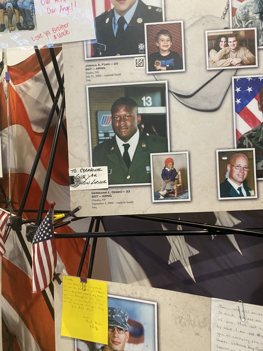 DJKDuBOmaha's tweet photo. Thank you to those who created these memorial for those who gave their life for others! RIH GERMAINE & SHANE Gone but NOT FORGOTTEN! #21FEB #TOPfanSHOW #STATEwrestling #SWAG #advocare24dayCHALLENGE #LANDINGlife #WORKout #FITfam #EXERCISE #1dayATaTIME #LIFEstyleBLOGGER #fullFRIDAY https://t.co/G40cvB6nSL