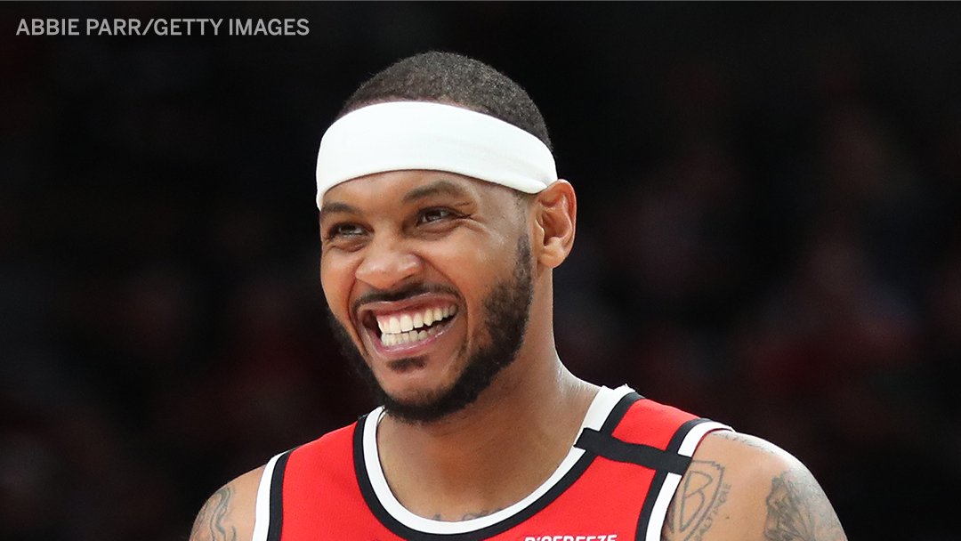A big night for <a href="/carmeloanthony/">Carmelo Anthony</a> 💪

♦ 32 pts
♦ 11-16 FG
♦ 5-9 3-Pt FG

Melo drops 30+ for the first time since 2017.