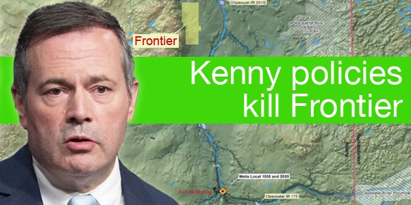 politicalham's tweet photo. Huge black eye for Kenney as Teck cites lack of climate policy for killing Frontier oil sands mine
https://t.co/M3bZBBbgOj
"...investors...looking for jurisdictions to have framework in place that reconciles resource dev./climate change...This does not yet exist here today..." https://t.co/gex7qUPOf0