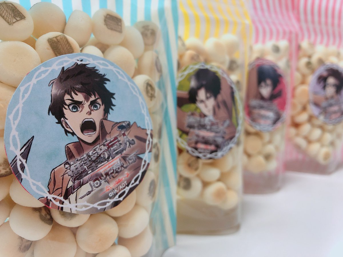 進撃の巨人 in JOYPOLIS 第2弾オススメ商品は… 🐣オリジナルボーロ