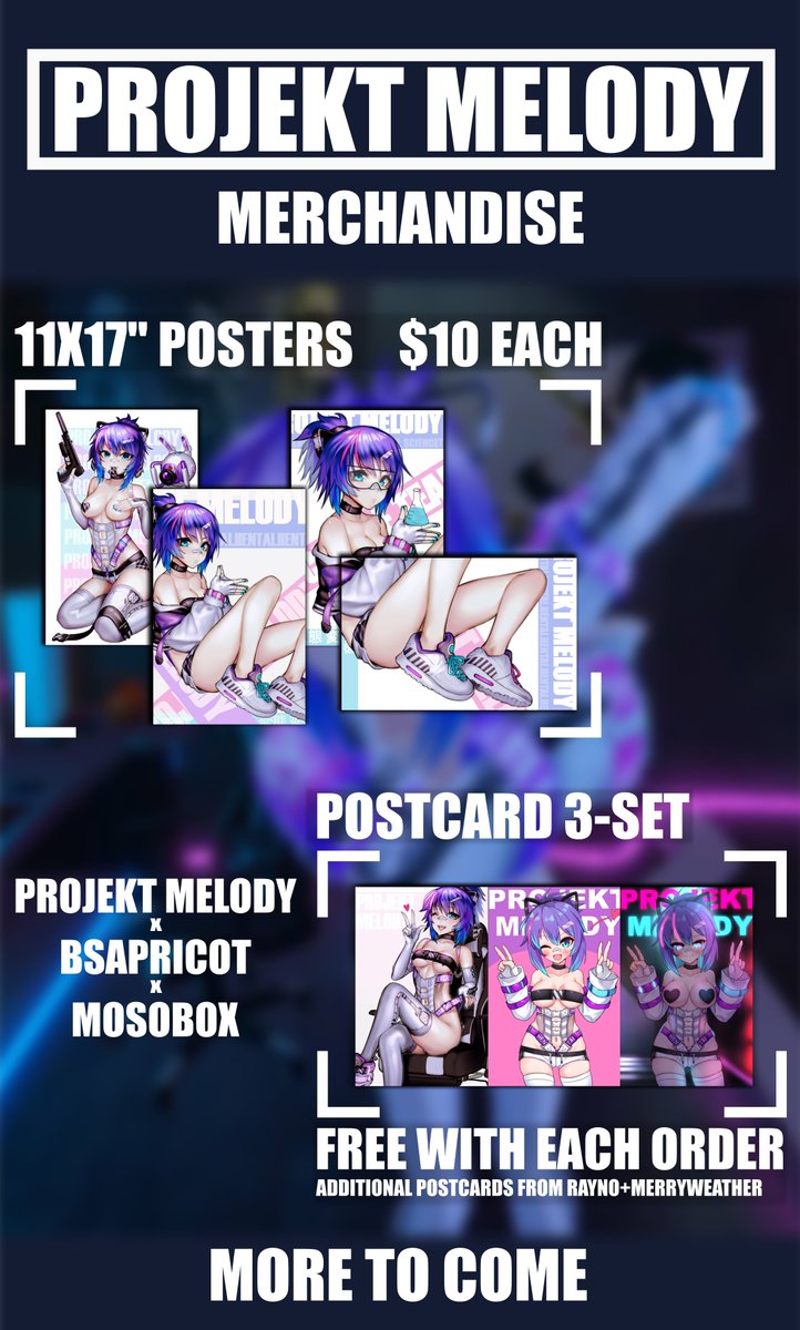 Projekt melody merch