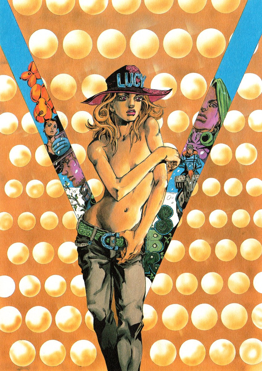 JOJOARTARCHIVE's tweet photo. STEEL BALL RUN Volume. 13 Cover
#jojosbizarreadventure 
#JOJOsBizzareAdventure 
#SteelBallRun https://t.co/DYSBssALWy