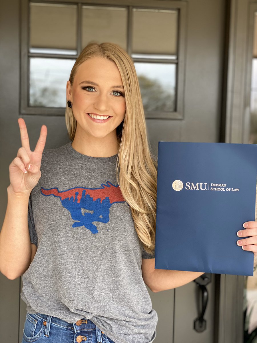 raeganminaldi's tweet image. And just like that... predictions for the future are a little more clear 💙❤️ #SMUDedmanSchoolofLaw #CO23 #PonyUp