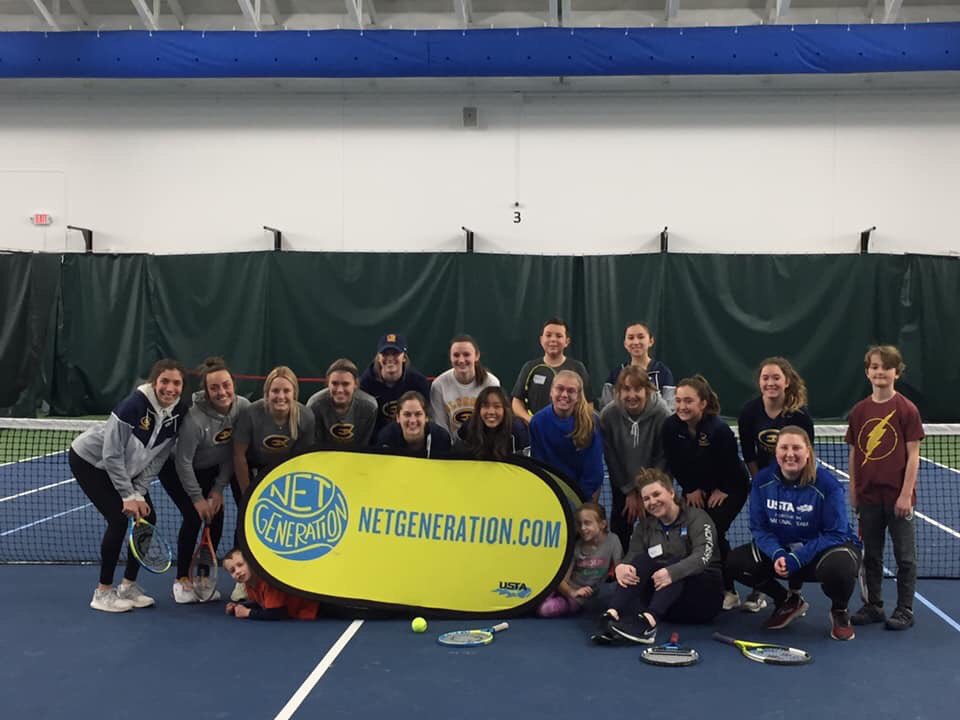 We had fun morning of volunteering at the Menard’s Tennis Center for junior day through the USTA! 

Afterwards, the men played two matches and won both (8-1 and 9-0). It’s great day to be a blugold tennis player!