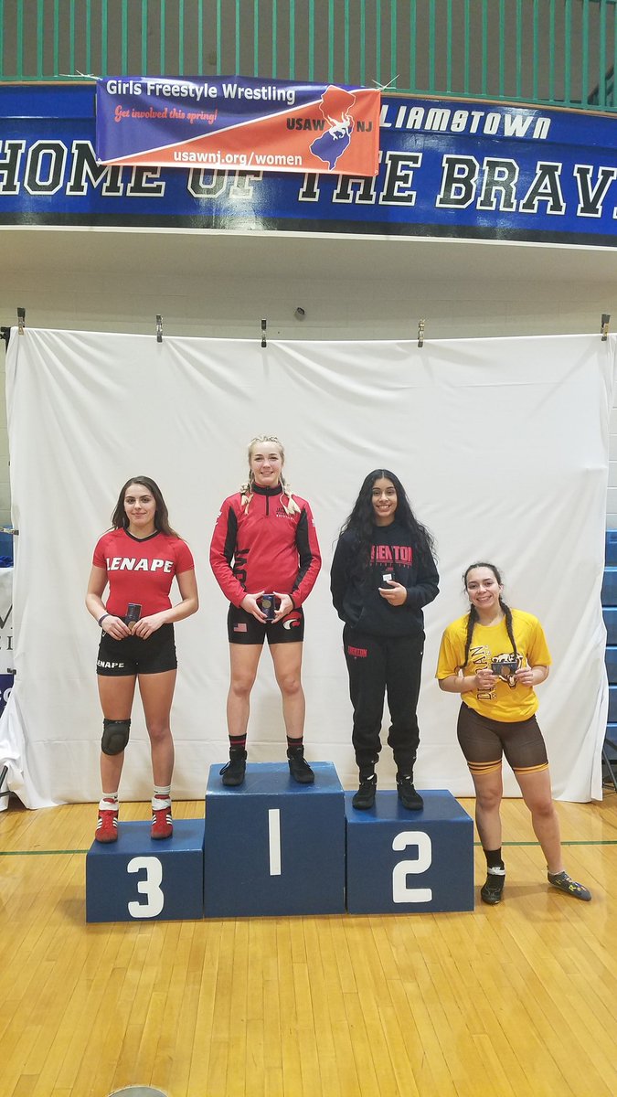 Lulu Dutra finished 4th at the Soutj Region Championships. Great season! The Delran Bear Nation is proud of you!