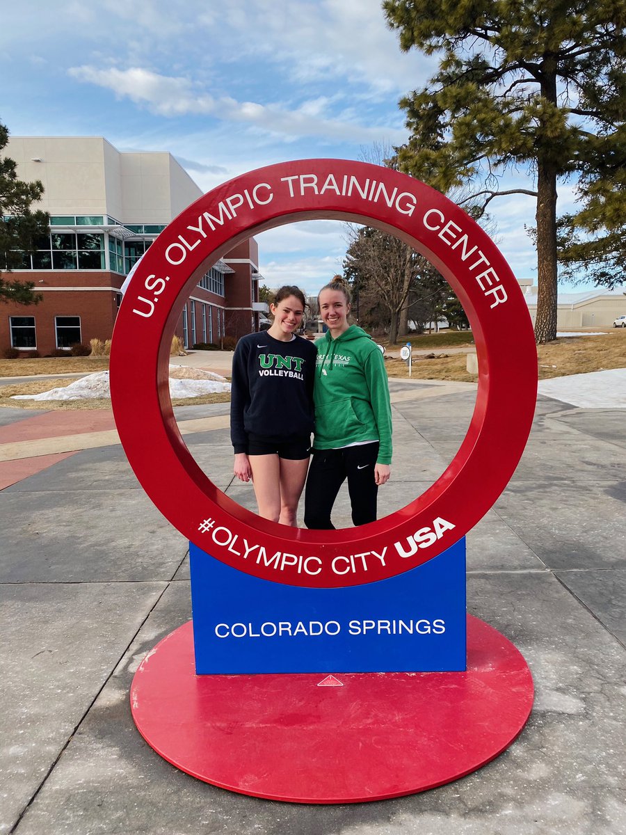 MeanGreenVB's tweet photo. It was a pleasure to represent the Mean Green this week at the #USAVtryout 🇺🇸 A special thank you to everyone who kept up with us this week and for your constant love and support💚 ⠀
⠀
VV & RR signing off✌🏼 https://t.co/TRvgaHFyy2