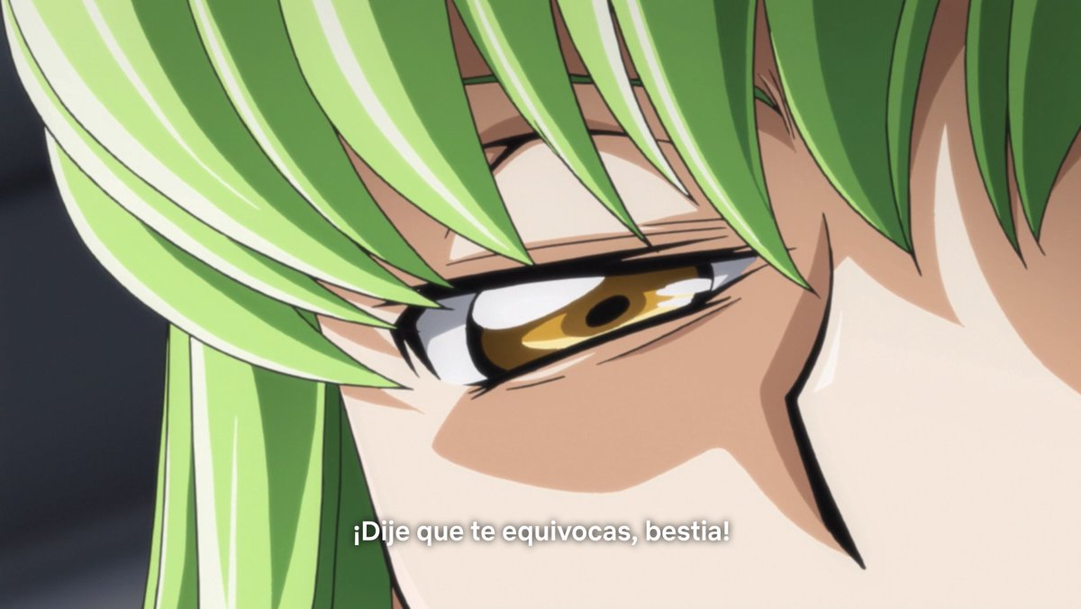 AleAnime's tweet image. UFFF!!! Eso es CC ponlos en su lugar!!!!, aaah me encantaaaaaaaa este personaje, disfrute mucho esta parte HAHA!!!! #Codegeass #Firstseason #cap19
