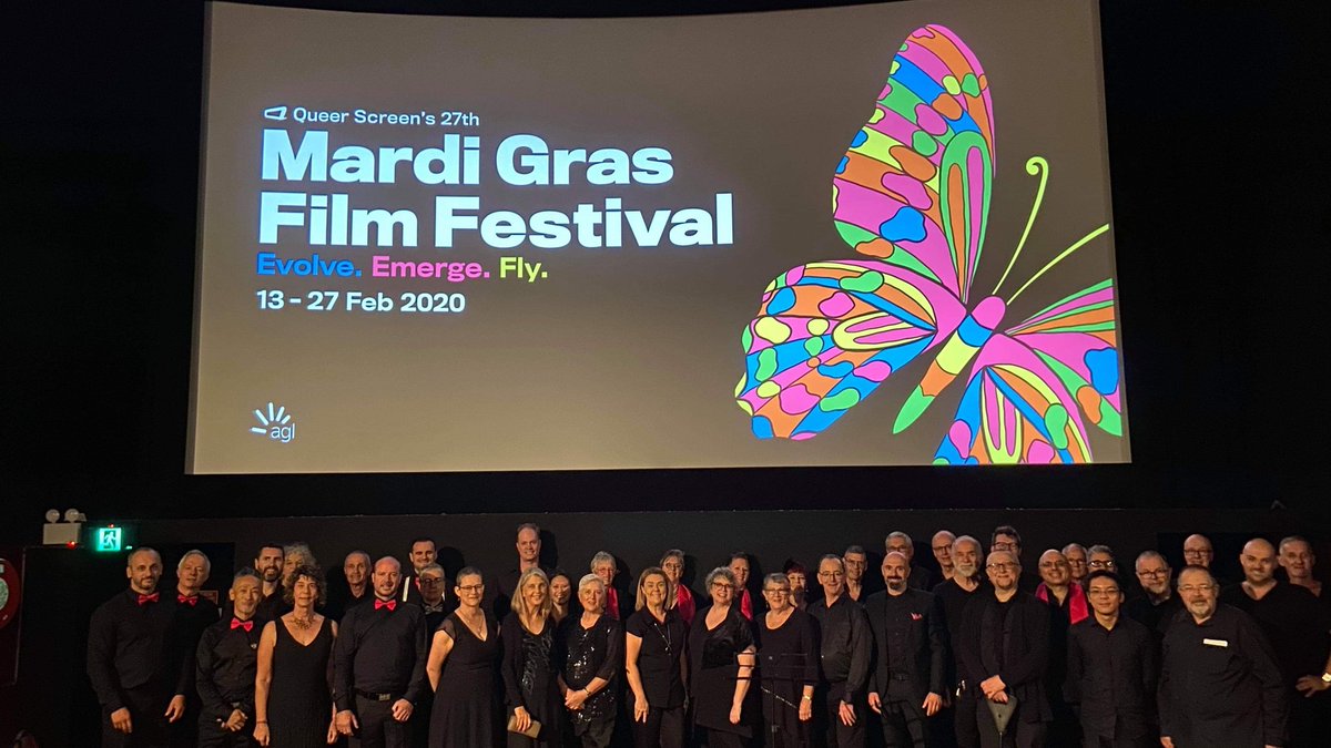 SGLC &amp; #choir #performance virgin Tim perform the #Eurovision classic 'Euphoria' prior to the screening of #Gay Chorus Deep South yesterday!

'Euphoria' is 1 of 20 Eurovision hits SGLC will perform during the choir's upcoming major #concerts in May:
sglc.org/euphoria