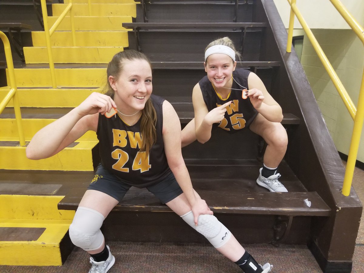BW_wbasketball's tweet photo. This past week our #CharacterAmp focus was on #PositiveBodyLanguage . @SydneyDiedrich &amp; @kkelseyg16 were our 🏅 winners‼ Through good times &amp; bad, these two consistently give off positive vibes ✌

#BWbecause | #OneLove | #ChampSzn https://t.co/duN76NaUrf