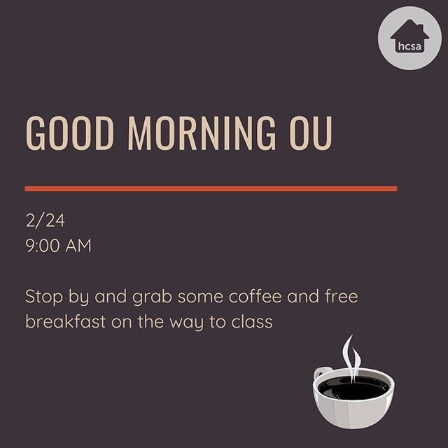 OUHCSA's tweet image. Don’t miss out on gmou tomorrow in Walker!