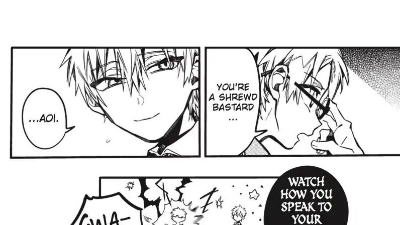 Teru saying "I already like someone" to that girl in that one chapter ,,, its ok Teru you can just say you like Akane we get it 