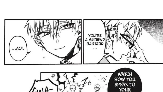 Teru saying "I already like someone" to that girl in that one chapter ,,, its ok Teru you can just say you like Akane we get it 