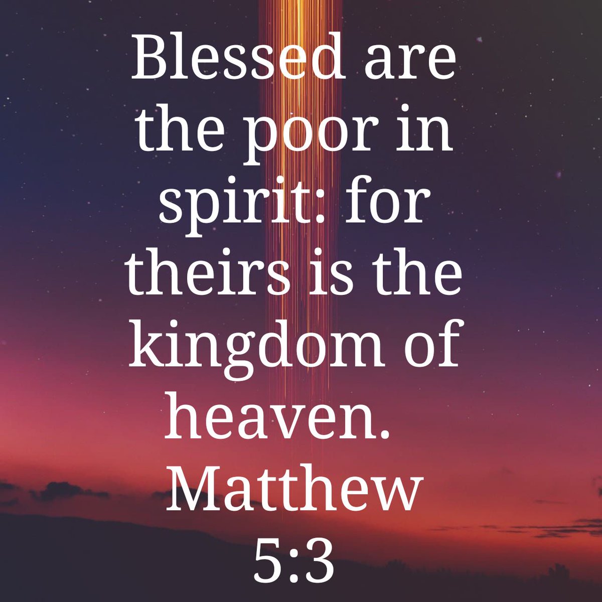 markcollier733's tweet image. Blessed are the poor in spirit: for theirs is the kingdom of heaven.
Matthew 5:3 KJV
bible.com/bible/1/mat.5.…