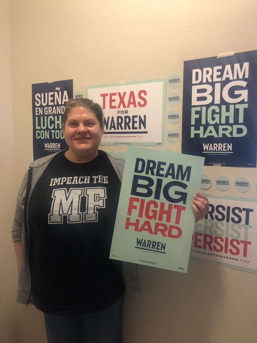 feliznatalie_'s tweet photo. Just a few of my amazing volunteers this weekend! Sorry to everyone I missed getting photos of, guess youβll just have to come back next weekend! #TexasForWarren https://t.co/R3pmL1TYtH