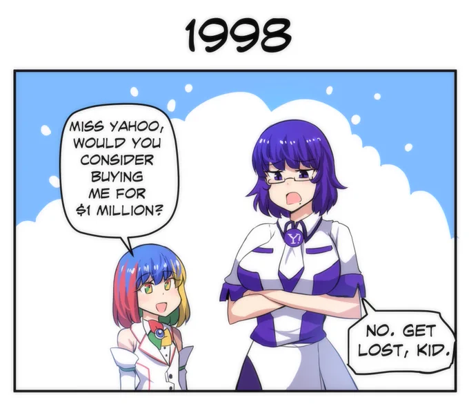 The Story of Yahoo, told with cute anime girls! 