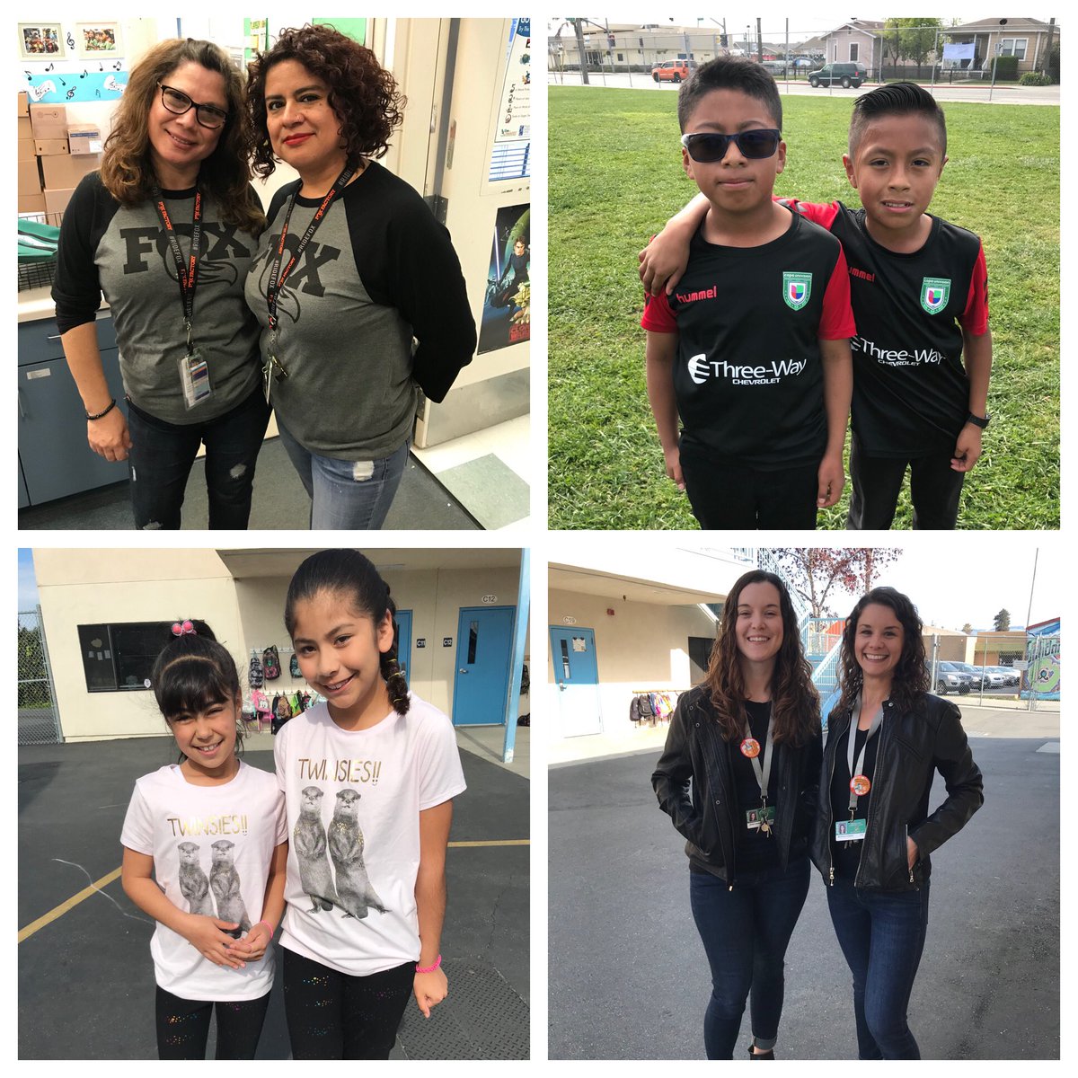 Twin Day! <a href="/PajaroValleyUSD/">Pajaro Valley Unified School District</a> <a href="/mlrod32/">Dr. Michelle Rodriguez</a> <a href="/pvusdReads/">MrKElemEd</a>