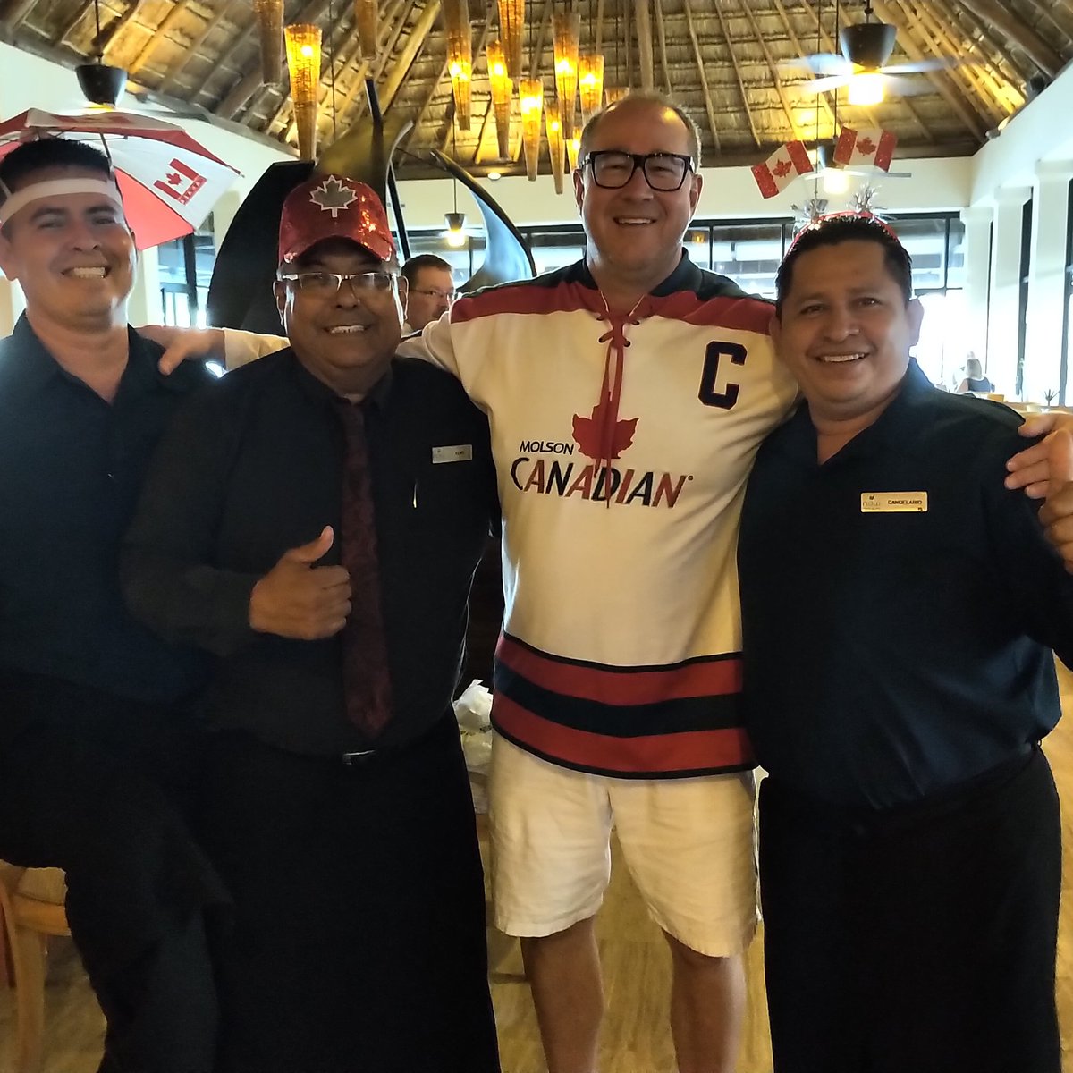 SeanKelly97's tweet photo. #CanadaNight @NowSapphire @CAA @MIX97radio #BeachPartyWeek #funnight @JustinTrudeau @Sportscouncilor https://t.co/kQjoVnZNhh