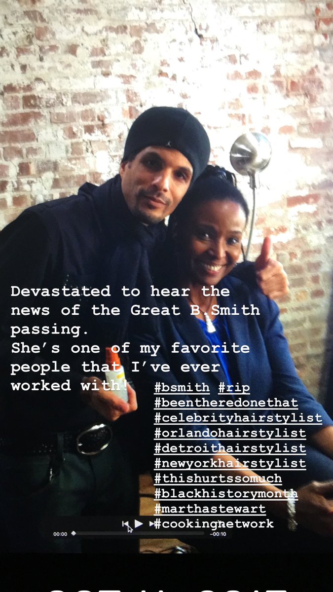 crewshair360's tweet photo. RIH Queen 👑 #BSmith #celebrity #celebrityhairstylist  #RIPBSmith #crewshair360 #crews360 #foodnetwork #Alzheimers #BlackHistory https://t.co/8oxHRVknYe