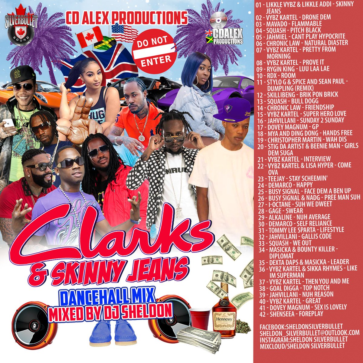 DjSheldon4's tweet photo. Silver Bullet Sound - Clarks &amp; Skinny Jeans Dancehall Mix (2019) DOWNLOAD LINK: https://t.co/jJ0aqsTwCO https://t.co/UOFTpEUHPo