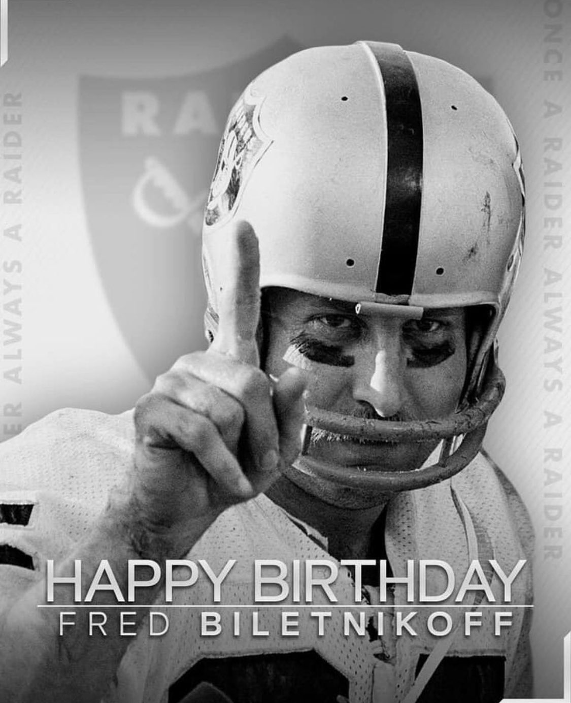 Happy Birthday to HOF legend Fred Biletnikoff!!!    