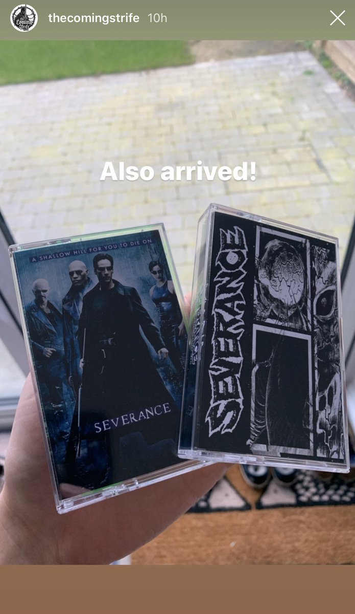 Severance_hc's tweet image. Tapes have arrived with @ComingStrife, orders will be shipped out soon. 

Thank you to everyone that picked one up.